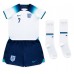 Inghilterra Jack Grealish #7 Prima Maglia Bambino Mondiali 2022 Manica Corta (+ Pantaloni corti)